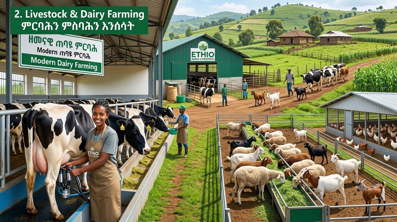 Livestock and Dairy Farming