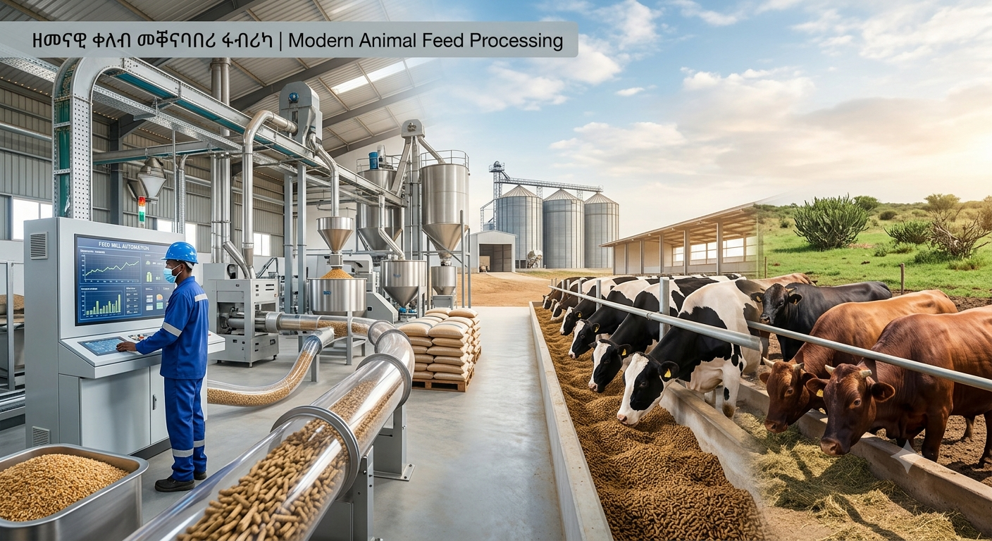 Modern Animal Feed Processing